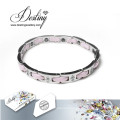 Destin bijoux cristaux Swarovski titane acier Bracelet